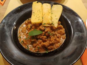 Spezzatino vegano at Veganda in Padua