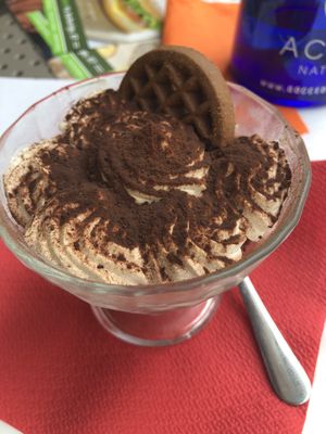 tiramisu  at Veganda in Padua