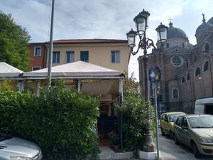 Outside at Veganda in Padua