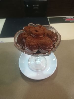 Tiramisù at Veganda in Padua