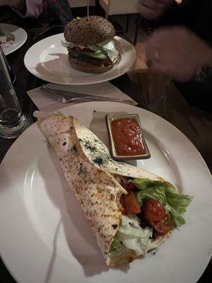 Wrap was good    at Veganda in Padua