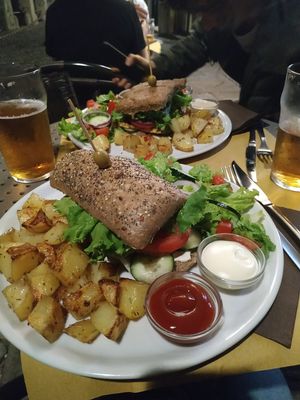 Big sandwiches at Veganda in Padua