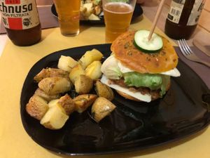 Panino con burger veg at Veganda in Padua