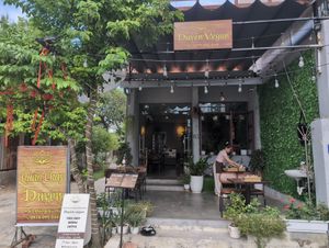 Front at Duyên Vegan & Coffee in Da Nang