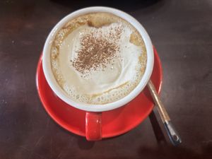 Salted coffee   at Duyên Vegan & Coffee in Da Nang