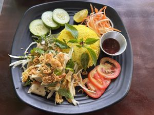 Vegan chicken   at Duyên Vegan & Coffee in Da Nang
