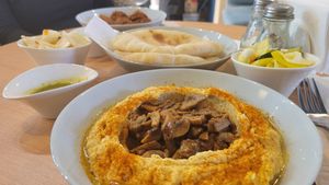  at Supra Hummus in Tbilisi