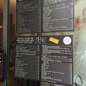 door  at Panino Vegano in Florence