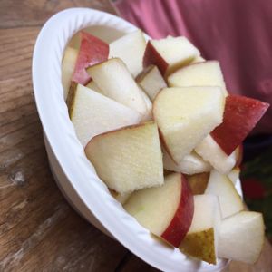 fruit salad  at Panino Vegano in Florence