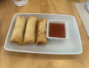 vegetable spring rolls  at Bon Thai - Santa Ponça in Mallorca