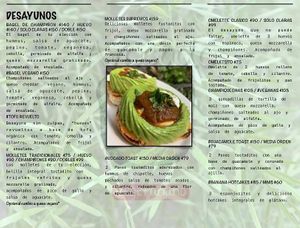 Menu2of5 at Avocado Vegetariano - Santa Gertrudis Copo in Merida