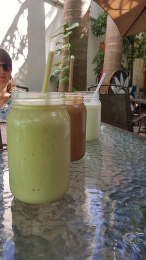 Smoothies at Avocado Vegetariano - Santa Gertrudis Copo in Merida
