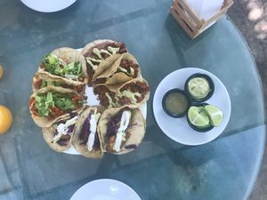 Tacos  at Avocado Vegetariano - Santa Gertrudis Copo in Merida