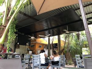Terraza  at Avocado Vegetariano - Santa Gertrudis Copo in Merida