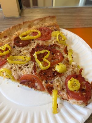   at Geraci's Slice Shop in Cleveland