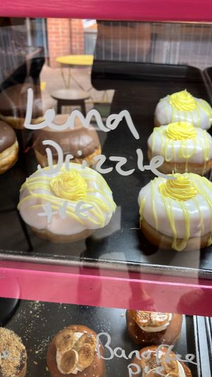 Lemon drizzle vegan donuts  at Dirty D's  in Malvern