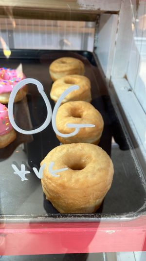 Original vegan donutts  at Dirty D's  in Malvern