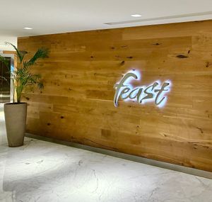 The venue at Feast in Dubai