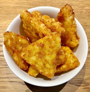 Hash browns  at Feast in Dubai