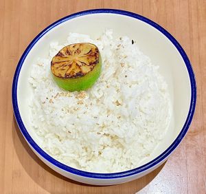 Rice with sesame seeds  at LDC Kitchen+Coffee - Mira in Dubai