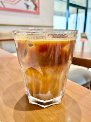 Iced oat latte  at LDC Kitchen+Coffee - Mira in Dubai