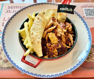 Shawarma  at Semsom in Dubai