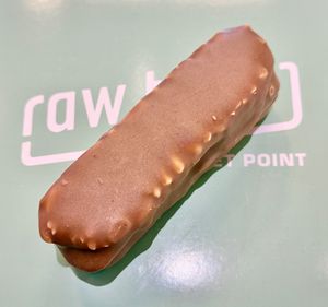 Buckwheat, hazelnut, and caramel bar at Raw To Go Sweet Point - Kiosk in Dubai