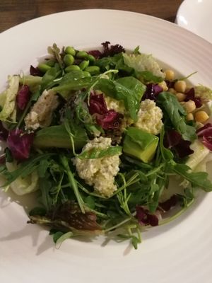 salad big portion at Miss Green - Dunhua in Taipei