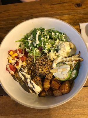 Falafel bowl  at Miss Green - Dunhua in Taipei