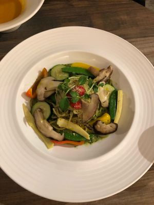 Pesto pasta at Miss Green - Dunhua in Taipei