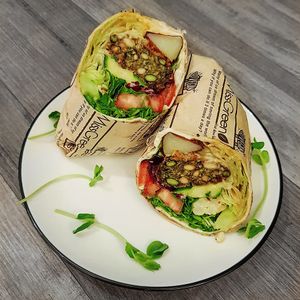 Veggie Wrap at Miss Green - Dunhua in Taipei
