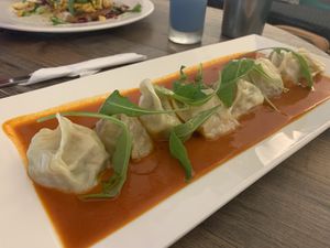 Veggie Dumplings at Miss Green - Dunhua in Taipei