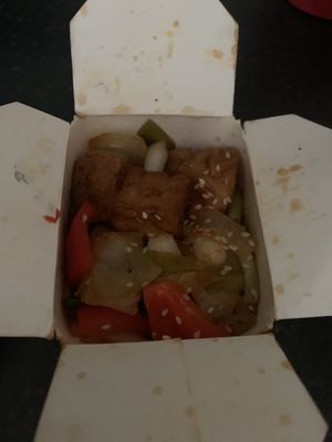 Crispy chilli tofu  at Camille  in County Dublin