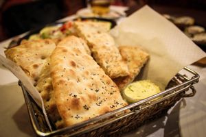 afghani bread at Kabul in Prague