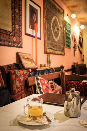 interior at Kabul in Prague