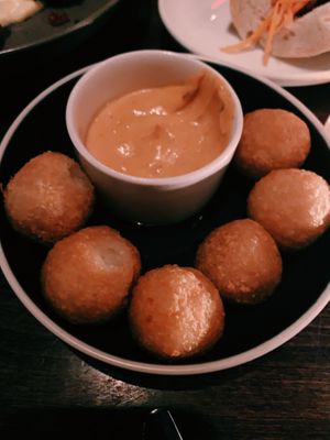 potato croquettes at Charlie Was a Sinner in Philadelphia