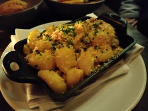 Mac n cheese at Charlie Was a Sinner in Philadelphia