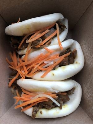 Caramelizado Eggplant Bao Buns   at Charlie Was a Sinner in Philadelphia