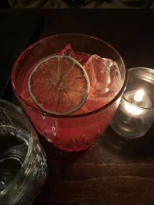 sorry i forget the name of this drink lolol but it was smoky tasting!!!! soooo good  at Charlie Was a Sinner in Philadelphia