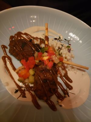 Lamb chops at Charlie Was a Sinner in Philadelphia