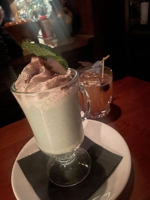 Minty milkshake   at Charlie Was a Sinner in Philadelphia