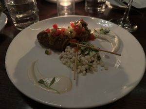 TURKISH ‘LAMB’ KOFTA.  at Charlie Was a Sinner in Philadelphia