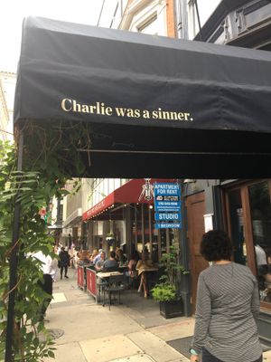 subtle overhang at Charlie Was a Sinner in Philadelphia