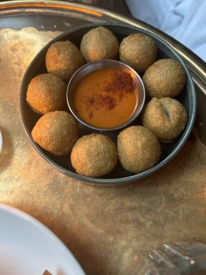 Potatoe croquets  at Charlie Was a Sinner in Philadelphia