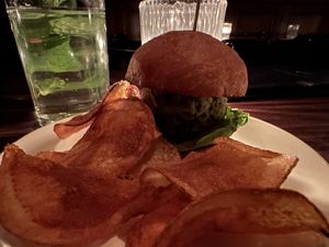 Crab cake   at Charlie Was a Sinner in Philadelphia