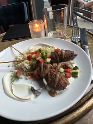 “Lamb” kofta  at Charlie Was a Sinner in Philadelphia
