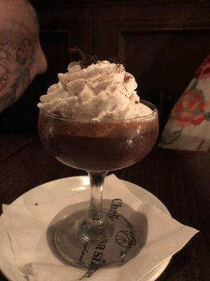 Chocolate mousse! at Charlie Was a Sinner in Philadelphia