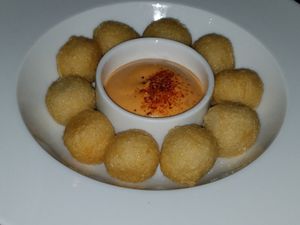 Potato croquette at Charlie Was a Sinner in Philadelphia