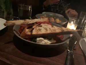 Pasta with bolognese  at Charlie Was a Sinner in Philadelphia