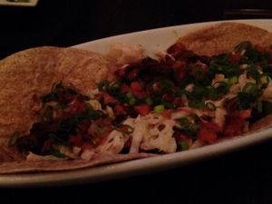 BBQ seitan tacos at V Street in Philadelphia